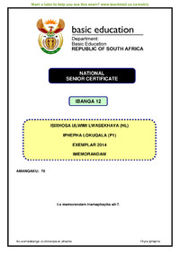 IsiXhosa HL P1 GR 12 Exemplar 2014 Memo.pdf